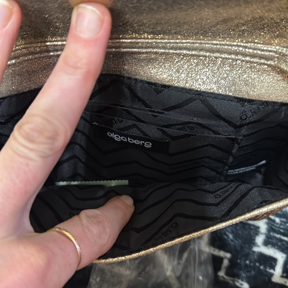 olga berg Nico Crystal Clutch in Gold - Picture 4 of 11